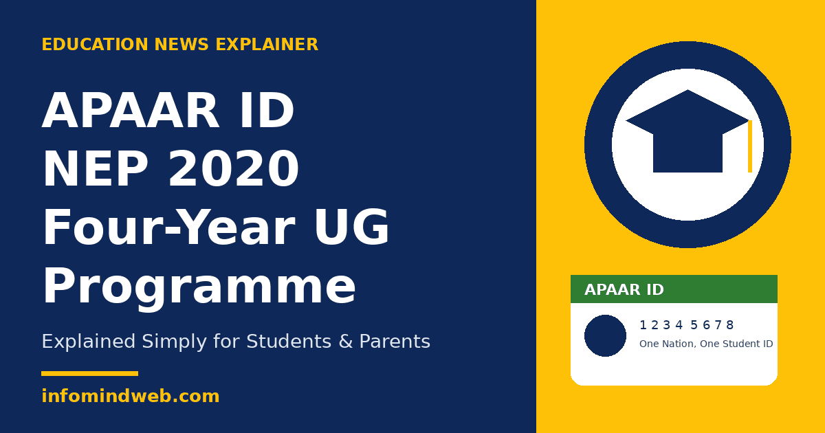 Apaar id nep 2020 four year ug programme