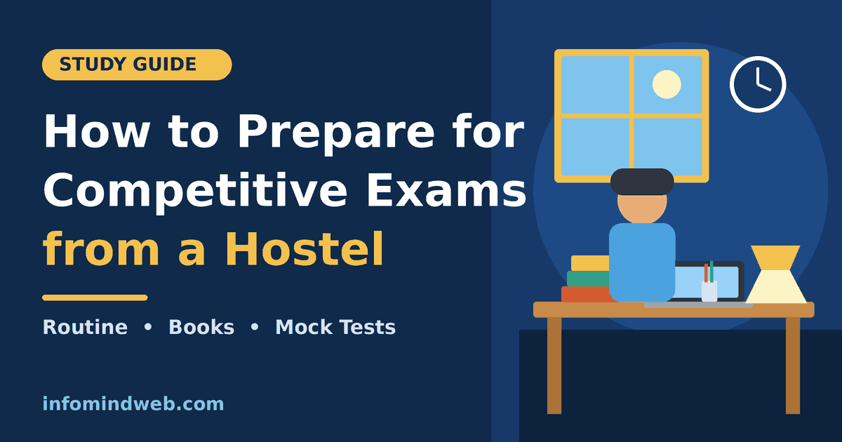 Prepare for Competitive Exams from a Hostel